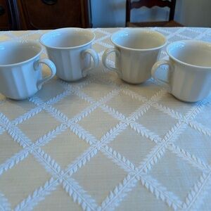 Vintage Lenox Casual Elegance Coffee Cups